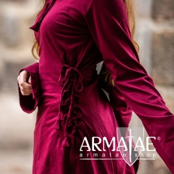 Geschnürtes Oberteil Rot LEA von Leonardo Carbone bei Armatae.shop Geschnürtes Oberteil Rot LEA von Leonardo Carbone bei Armatae.shop