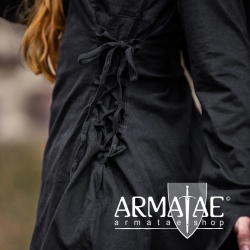 Oberteil Prinzessin Lea 1154s mit Kapuze Schwarz bei Armatae.shop Oberteil Prinzessin Lea 1154s mit Kapuze Schwarz bei Armatae.shop