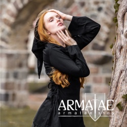 Oberteil Prinzessin Lea 1154s mit Kapuze Schwarz bei Armatae.shop