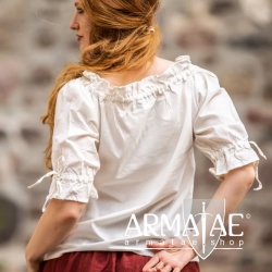 Leonardo Carbone Mittelalter Bluse VERA Farbe Natur 2036n bei Armatae.shop Leonardo Carbone Mittelalter Bluse VERA Farbe Natur 2036n bei Armatae.shop
