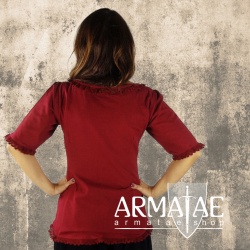 Leonardo Carbone Kurzarmbluse GABRIELA 2039r bei Armatae.shop Leonardo Carbone Kurzarmbluse GABRIELA 2039r bei Armatae.shop
