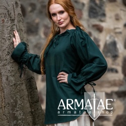 Leonardo Carbone Mittelalterbluse MORGAN Grün 2108g bei Armatae.shop Leonardo Carbone Mittelalterbluse MORGAN Grün 2108g bei Armatae.shop