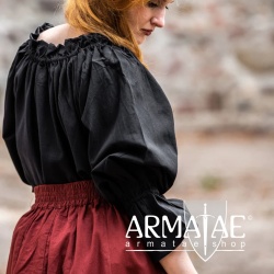 Leonardo Carbone Mittelalterbluse MORGAN Schwarz 2108s bei Armatae.shop Leonardo Carbone Mittelalterbluse MORGAN Schwarz 2108s bei Armatae.shop