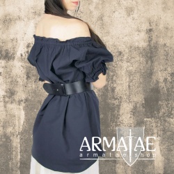 Leonardo Carbone Mittelalterbluse VERENA Schwarz 2109s bei Armatae.shop Leonardo Carbone Mittelalterbluse VERENA Schwarz 2109s bei Armatae.shop