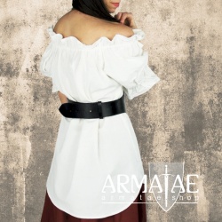 Leonardo Carbone Mittelalterbluse VERENA Weiß 
 2109w bei Armatae.shop Leonardo Carbone Mittelalterbluse VERENA Weiß 
 2109w bei Armatae.shop
