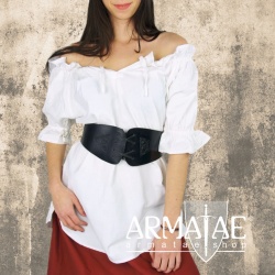 Leonardo Carbone Mittelalterbluse VERENA Weiß 
 2109w bei Armatae.shop Leonardo Carbone Mittelalterbluse VERENA Weiß 
 2109w bei Armatae.shop