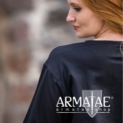 Leonardo Carbone Mittelalter Bluse 2074 TILDA Schwarz bei Armatae.shop Leonardo Carbone Mittelalter Bluse 2074 TILDA Schwarz bei Armatae.shop