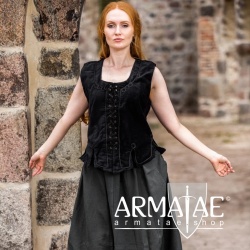 Leonardo Carbone Mittelalter Miederweste Odette Schwarz 2113s bei Armatae.shop Leonardo Carbone Mittelalter Miederweste Odette Schwarz 2113s bei Armatae.shop