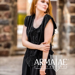 Leonardo Carbone Samt-Miederweste Adrienne Schwarz 6025s bei Armatae.shop Leonardo Carbone Samt-Miederweste Adrienne Schwarz 6025s bei Armatae.shop