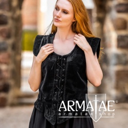 Leonardo Carbone Samt-Miederweste Adrienne Schwarz 6025s bei Armatae.shop Leonardo Carbone Samt-Miederweste Adrienne Schwarz 6025s bei Armatae.shop