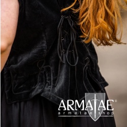 Leonardo Carbone Samt-Miederweste Adrienne Schwarz 6025s bei Armatae.shop Leonardo Carbone Samt-Miederweste Adrienne Schwarz 6025s bei Armatae.shop
