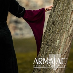 Leonardo Carbone Samtkleid Kleid Circe  2114sr Schwarz Rot bei https://armatae.shop Leonardo Carbone Samtkleid Kleid Circe  2114sr Schwarz Rot bei https://armatae.shop