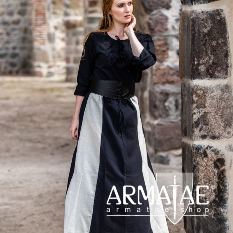 Leonardo Carbone Mittelalterrock Dana Schwarz/Natur 4000sn auf https://armatae.shop Leonardo Carbone Mittelalterrock Dana Schwarz/Natur 4000sn auf https://armatae.shop