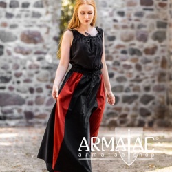 Leonardo Carbone Mittelalterrock Dana Schwarz/ Rot 4000sr auf https://armatae.shop