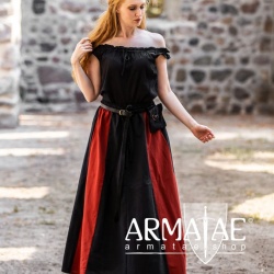 Leonardo Carbone Mittelalterrock Dana Schwarz/ Rot 4000sr auf https://armatae.shop Leonardo Carbone Mittelalterrock Dana Schwarz/ Rot 4000sr auf https://armatae.shop