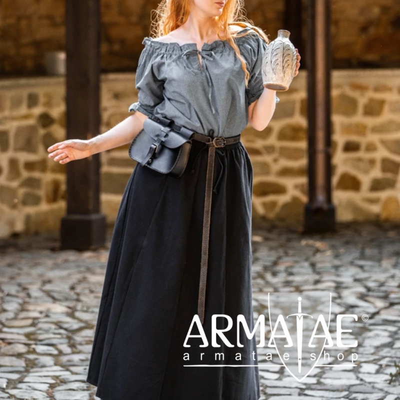 Leonardo Carbone Mittelalter Rock Smilla Schwarz 4003s auf https://armatae.shop Leonardo Carbone Mittelalter Rock Smilla Schwarz 4003s auf https://armatae.shop
