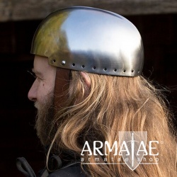 Leichte Hirnhaube, 1 mm Stahl poliert von Epic Armoury auf https://armatae.shop Leichte Hirnhaube, 1 mm Stahl poliert von Epic Armoury auf https://armatae.shop
