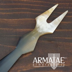 Besteck Set 3-tlg. aus poliertem Horn auf https://armatae.shop Besteck Set 3-tlg. aus poliertem Horn auf https://armatae.shop