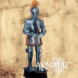 Replik einer prunkvoll geätzten und gebläuten Rüstung aus der königlichen Rüstkammer in Madrid auf https://armatae.shop Replik einer prunkvoll geätzten und gebläuten Rüstung aus der königlichen Rüstkammer in Madrid auf https://armatae.shop