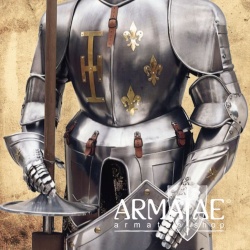 Turnierrüstung mit Lanze und Schild nach einem Original aus der königlichen Rüstkammer in Madrid auf https://armatae.shop Turnierrüstung mit Lanze und Schild nach einem Original aus der königlichen Rüstkammer in Madrid auf https://armatae.shop