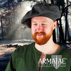 Leonardo Carbone Barett aus Wollgemisch Raphael Grau CP-44gr auf https://armatae.shop
