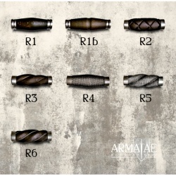 Alotrium Griff für Rapier, Degen, Dolch aus Holz mit Stahlzwingen auf https://armatae.shop Alotrium Griff für Rapier, Degen, Dolch aus Holz mit Stahlzwingen auf https://armatae.shop
