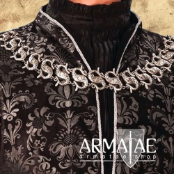 Windlass Lord of Essex Weste Schwarz Silber auf https://armatae.shop Windlass Lord of Essex Weste Schwarz Silber auf https://armatae.shop