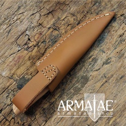Armatae Schnitzmesser mit rasiermesserscharfer Klinge und ergonomischen Griff inkl. Lederscheide Armatae Schnitzmesser mit rasiermesserscharfer Klinge und ergonomischen Griff inkl. Lederscheide