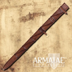 Sir Wiliam Marshal Einhandschwert mit Lederscheide, detailgetreue Replik auf https://armatae.shop Sir Wiliam Marshal Einhandschwert mit Lederscheide, detailgetreue Replik auf https://armatae.shop