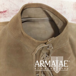 Wildleder Wams, Lederwams, Rüstwams aus Rauleder bzw. dickem Veloursleder auf https://armatae.shop Wildleder Wams, Lederwams, Rüstwams aus Rauleder bzw. dickem Veloursleder auf https://armatae.shop