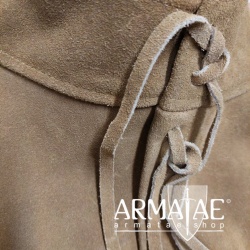 Wildleder Wams, Lederwams, Rüstwams aus Rauleder bzw. dickem Veloursleder auf https://armatae.shop Wildleder Wams, Lederwams, Rüstwams aus Rauleder bzw. dickem Veloursleder auf https://armatae.shop