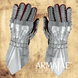 Gotische Plattenhandschuhe LOB