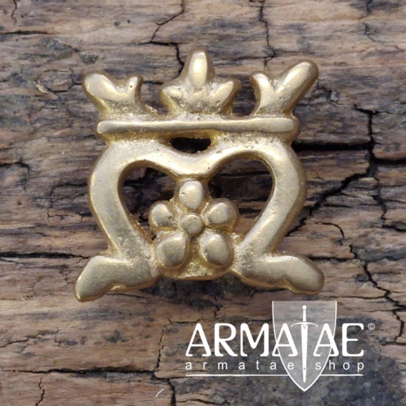 Zierniete, Krone aus massivem Messing auf https://armatae.shop Zierniete, Krone aus massivem Messing auf https://armatae.shop