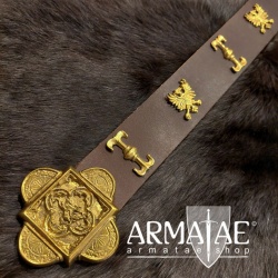 S.P.Q.R. Ledergürtel Sankt Georg auf https://armatae.shop