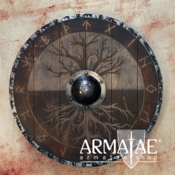 Custom Viking Shield, exklusiv auf https://armatae.shop - Der Wikinger Schild mit deinem individuellen Design.