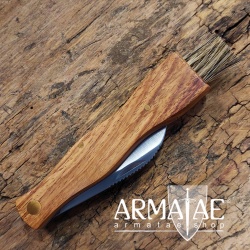 Pilzmesser 83368 mit 420er-Klinge rostfrei und fixer Bürste auf https://armatae.shop Pilzmesser 83368 mit 420er-Klinge rostfrei und fixer Bürste auf https://armatae.shop