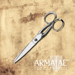 Schere geschmiedet und verfnickelt auf https://armatae.shop