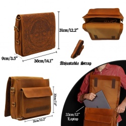 Vikings Aktentasche, Umhängetasche, Laptop-Tasche aus Leder von Mythrojan auf https://armatae.shop Vikings Aktentasche, Umhängetasche, Laptop-Tasche aus Leder von Mythrojan auf https://armatae.shop