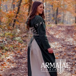 Mittelalterkleid "Larina" Grün/Natur auf https://armatae.shop Mittelalterkleid "Larina" Grün/Natur auf https://armatae.shop