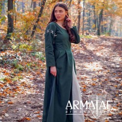 Mittelalterkleid "Larina" Grün/Natur auf https://armatae.shop Mittelalterkleid "Larina" Grün/Natur auf https://armatae.shop