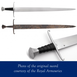 Einschneidiges Schwert aus der Royal Armouries Collection auf https://armatae.shop Einschneidiges Schwert aus der Royal Armouries Collection auf https://armatae.shop