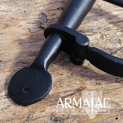 Mittelalter Handschellen aus Stahl mit Schraub- Stiftschlüssel auf https://armatae.shop Mittelalter Handschellen aus Stahl mit Schraub- Stiftschlüssel auf https://armatae.shop