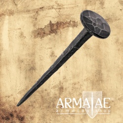 Nagel geschmiedet mit einer Länge von ca. 120 mm auf https://armatae.shop