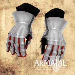 Reenactment Stundenglashandschuhe 14. Jhd. von Lord of Battles auf https://armatae.shop