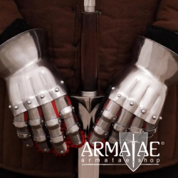 Reenactment Stundenglashandschuhe 14. Jhd. von Lord of Battles auf https://armatae.shop Reenactment Stundenglashandschuhe 14. Jhd. von Lord of Battles auf https://armatae.shop