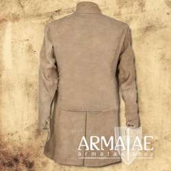 Authentische Replik eines Wildleder bzw. Veloursleder Wams des 17. Jhd. auf https://armatae.shop Authentische Replik eines Wildleder bzw. Veloursleder Wams des 17. Jhd. auf https://armatae.shop
