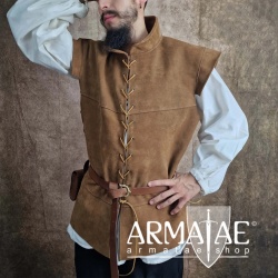 Robuster Wams aus Wildleder, Veloursleder des 17. Jhd. auf https://armatae.shop