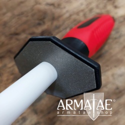 Runder 24 cm Keramik Wetzstab mit Diamant Schärfscheibe auf https://armatae.shop