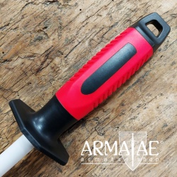 Runder 24 cm Keramik Wetzstab mit Diamant Schärfscheibe auf https://armatae.shop Runder 24 cm Keramik Wetzstab mit Diamant Schärfscheibe auf https://armatae.shop
