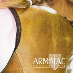 Ledergilet, Corsage, Weste aus Leder in Used-Optik auf https://armatae.shop Ledergilet, Corsage, Weste aus Leder in Used-Optik auf https://armatae.shop